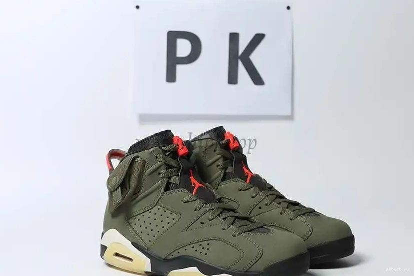 READY PK MATERIALS Scott Travis 6 Jordan GOD SHIP RETAIL TO Retro 0514